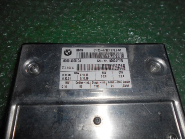 MODULO DE POSICION ASIENTO ELECTRICO DEL CONDUCTOR 61.35-69272709 BMW SERIE 5 (E60-E61) (2003-2010) - Imagen 2