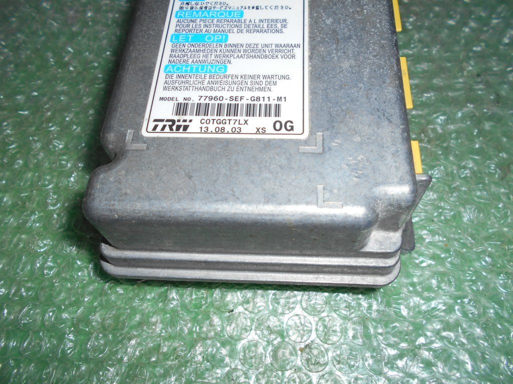 CENTRALITA DE AIRBAG 77960SEFG811M1 HONDA ACCORD