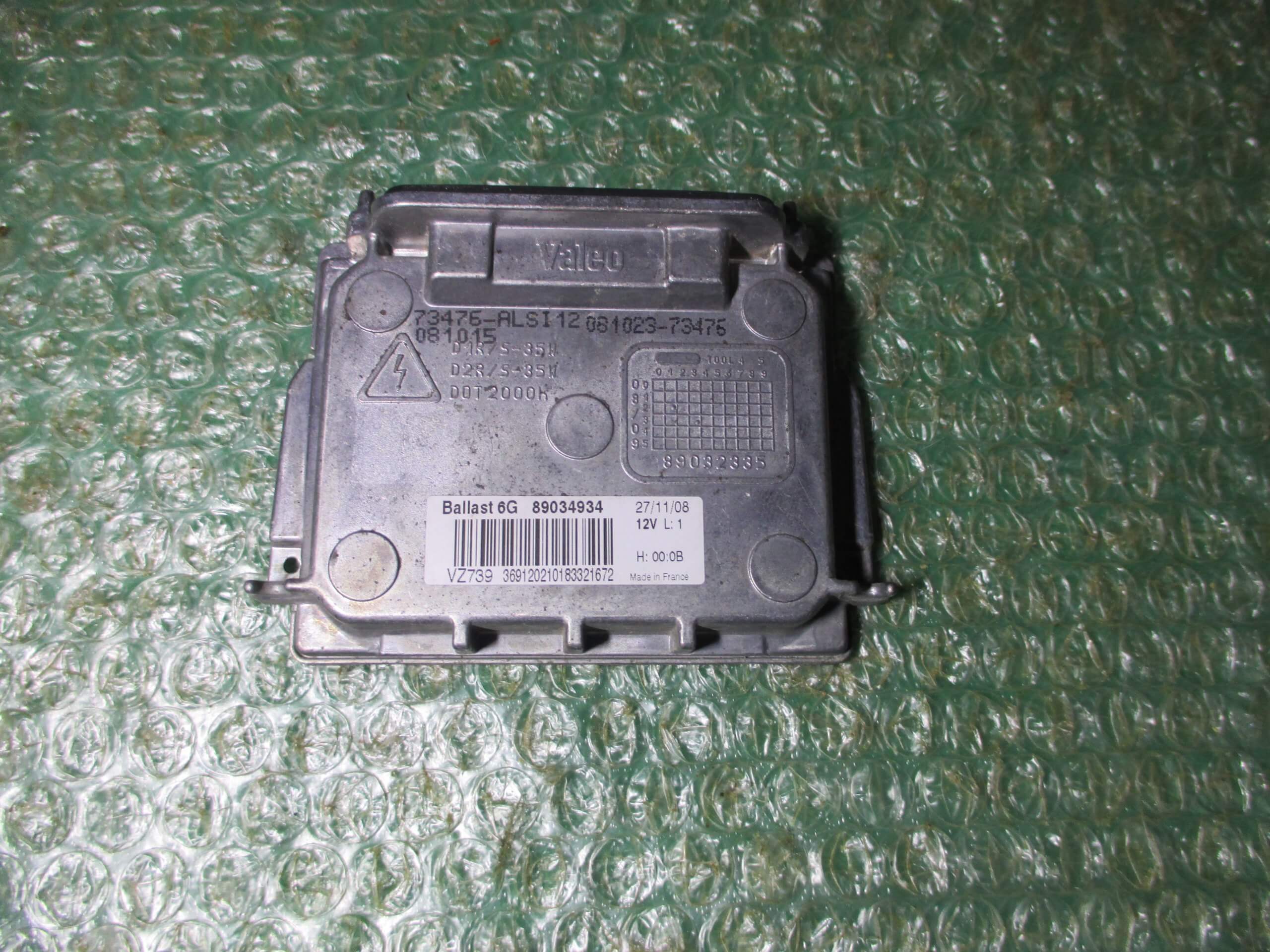 CENTRALITA DE XÉNON VALEO 89034934 AUDI Q7 - CITROEN C4 - SEAT LEON II - SEAT EXEO - SEAT IBIZA IV (2005-2015)