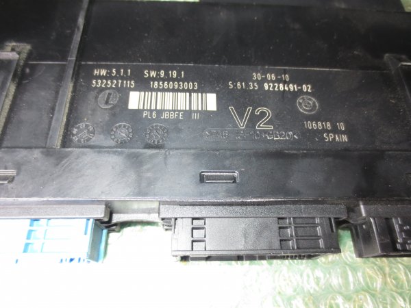 MODULO DE CONFORT BSI 61.35-9228491-02 BMW SERIE 5 (F07-F10-F11) (2009-2017) - Imagen 2
