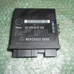 UNIDAD DE CONTROL DEL MALETERO 2218706387 - TEMIC 008119D0 MERCEDES BENZ CLASE S (W221) (2005-2013)
