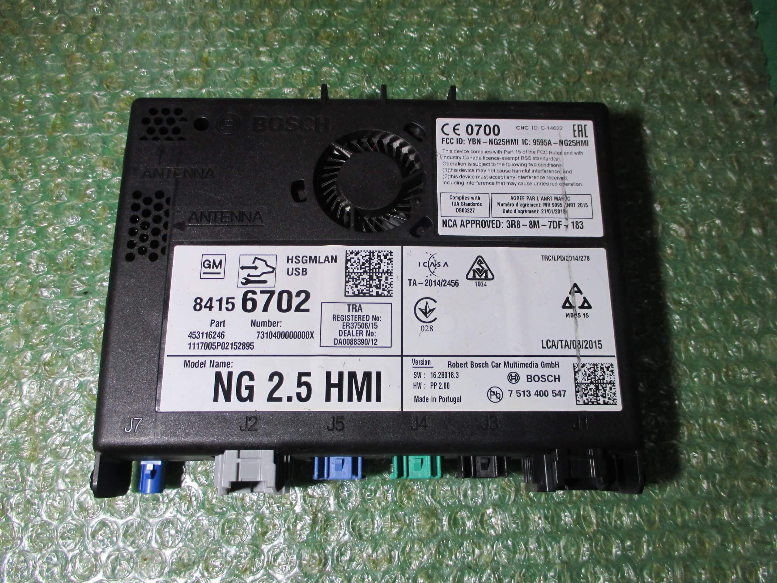 MODULO DEL NAVEGADOR 84156702 OPEL MOKKA X - OPEL ASTRA K (2015-2021)