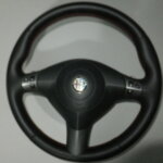 VOLANTE DE CUERO EDICION ESPECIAL BLACK LINE Ti 156072496 ALFA ROMEO GT 2.0 JTS SELESPEED (947) (2004-2010)