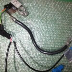 BORNE NEGATIVO DE BATERIA 61.21-7616200-01 BMW SERIE 1 (E87-E88) - BMW SERIE 3 (E90) - BMW X5 (E70) (2004-2012)