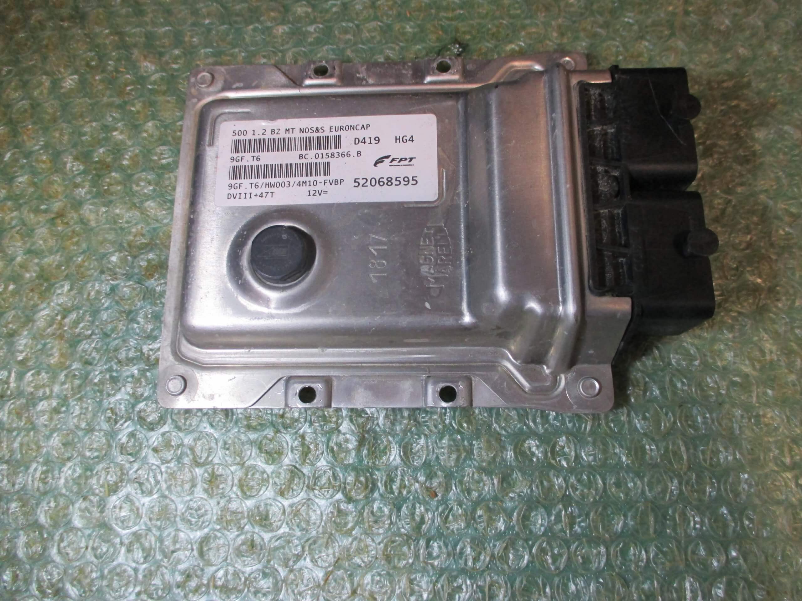 CENTRALITA UCE DEL MOTOR 52068595 FIAT 500 1.2 16V (2007-2020)