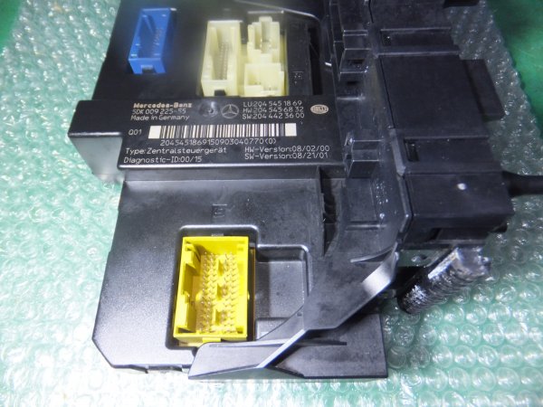 MODULO DE CONFORT BSI DEL MALETERO A2045451869 MERCEDES BENZ CLASE C (W204) (2007-2014)