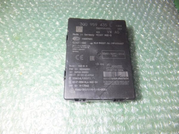 UNIDAD DE KEYLESS ENTRY 3Q0959435L AUDI A3 (8V) - VOLKSWAGEN T-ROC - VOLKSWAGEN GOLF VII (2012-2021))