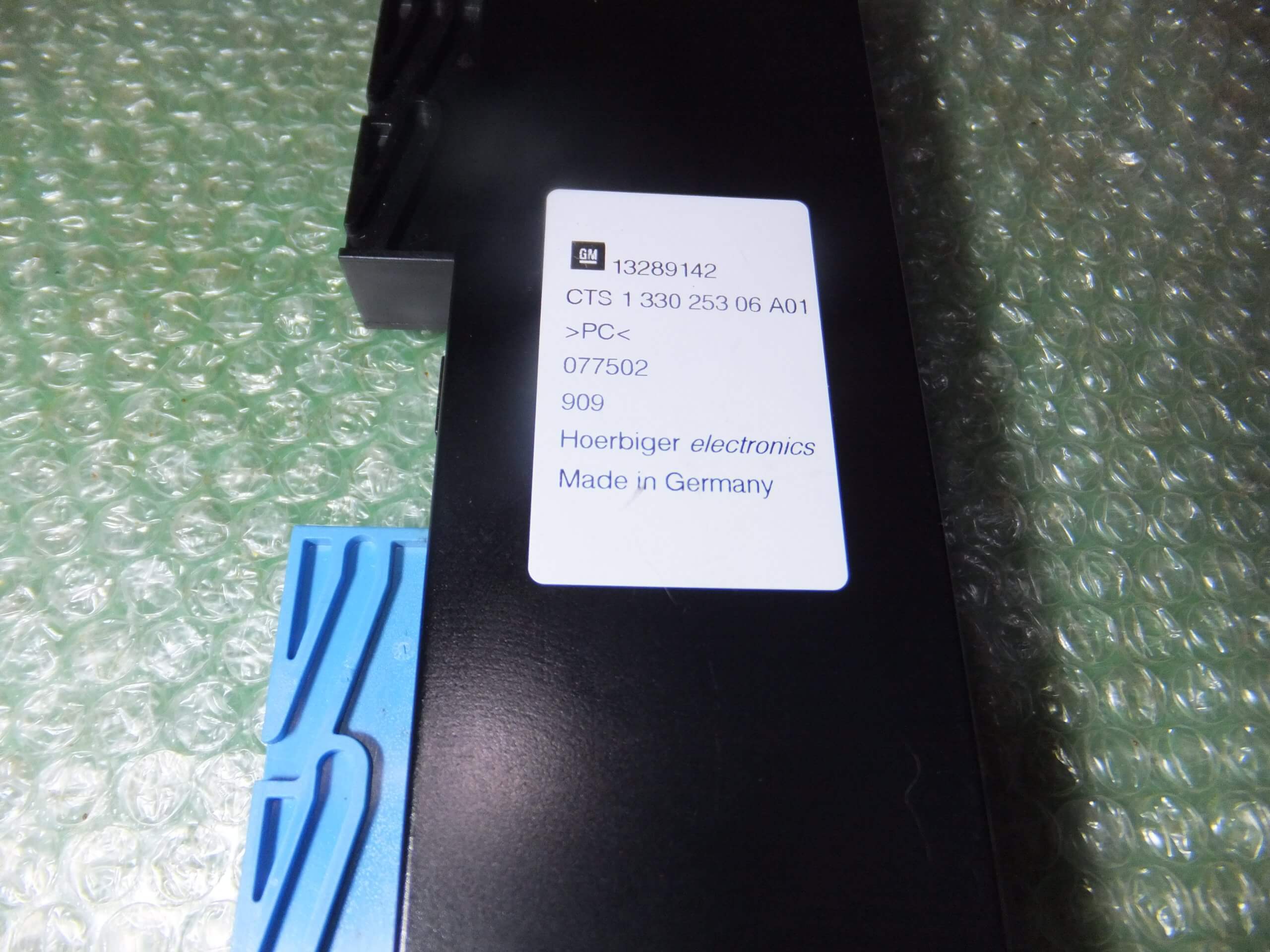 MODULO DE CONTROL DE TECHO ELECTRICO CONVERTIBLE 13289142 OPEL ASTRA H TWINTOP (2007-2010) - Imagen 2