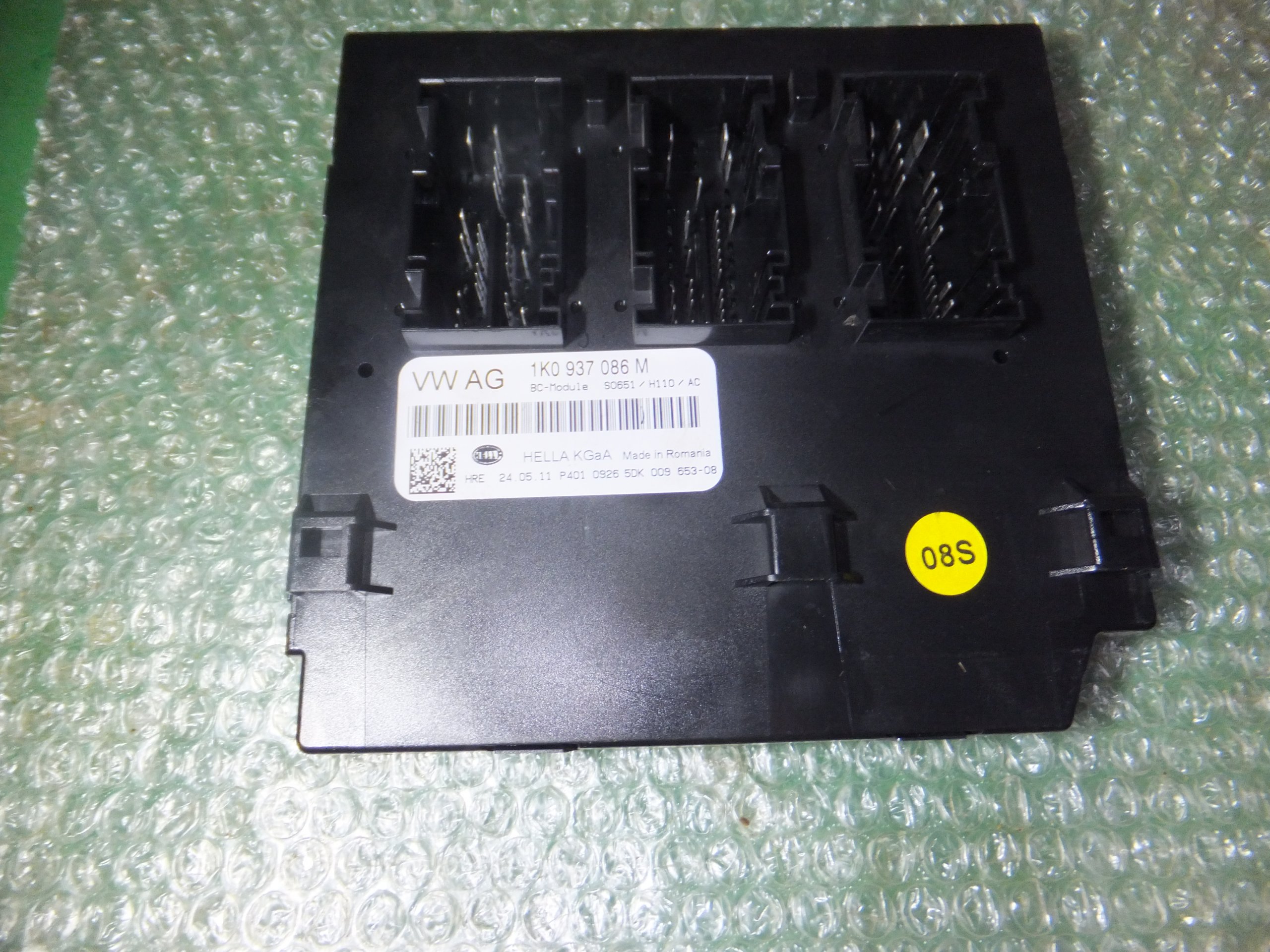 MODULO DE CONFORT BCM 1K0937086M SEAT LEON II - SEAT ALTEA XL - VOLKSWAGEN GOLF VI - SKODA OCTAVIA - SKODA SUPERB II (2008-2013)