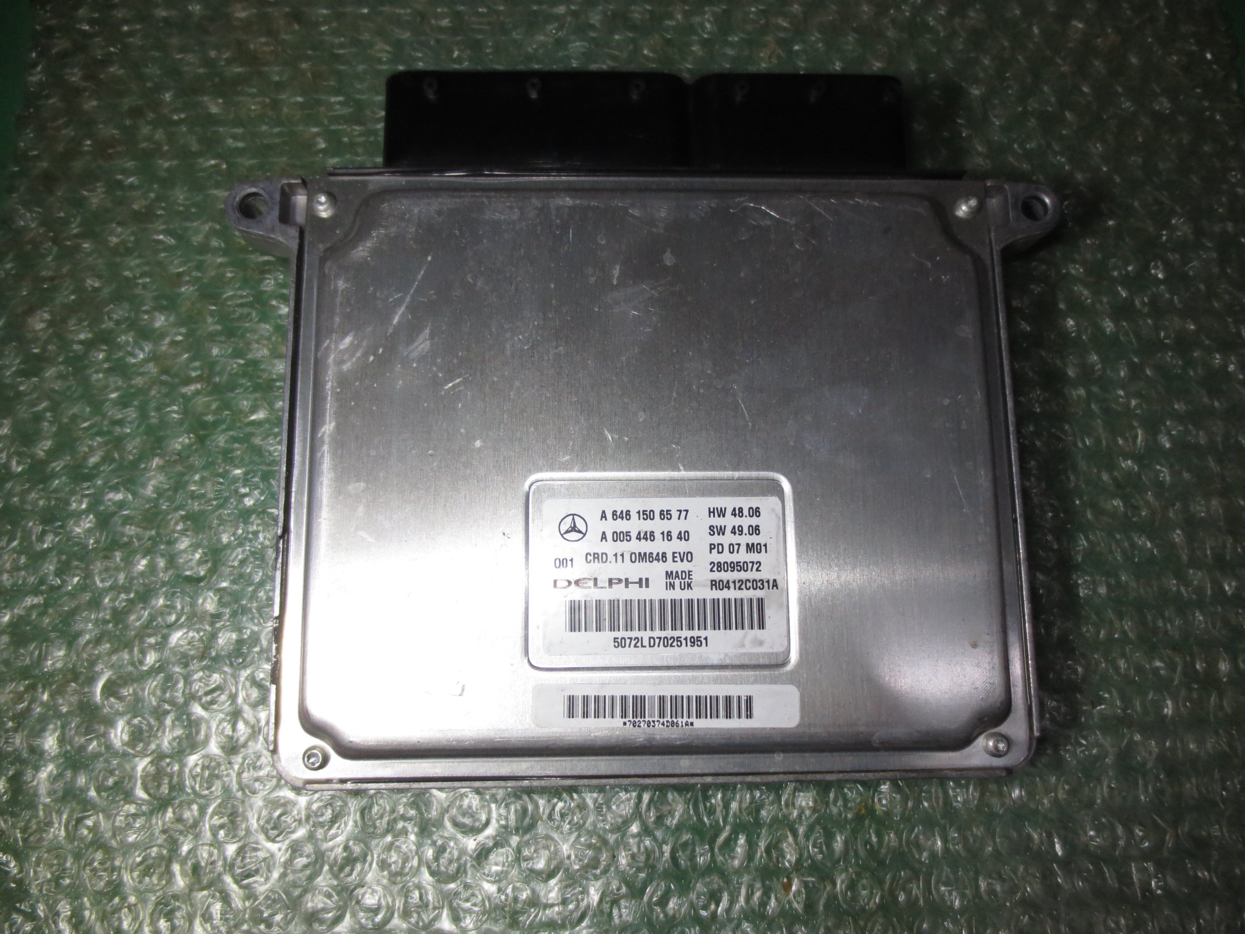 CENTRALITA UCE DEL MOTOR A6461506577 MERCEDES BENZ CLASE C (W204) (2007-2014) - Imagen 2