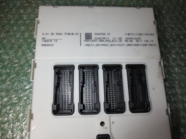 MODULO DE CONFORT BSI 61.35-9324784-01 BMW SERIE 1 (F20) - BMW SERIE 2 (F22) - BMW SERIE 3 (F30-F31) - MINI (2013-2019) - Imagen 2