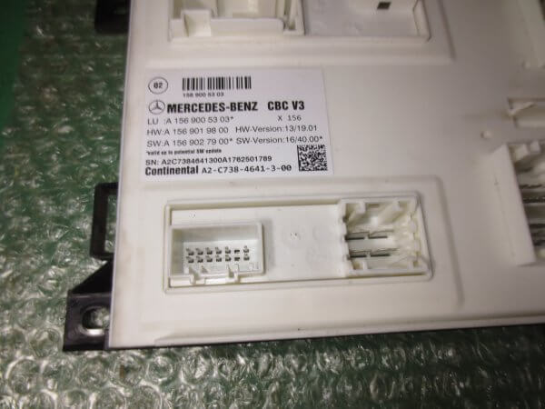 MODULO DE CONFORT BSI A1569005303 MERCEDES BENZ CLA (W117) - MERCEDES BENZ CLASE A (W176) - MERCEDES BENZ CLASE B (W246) (2013-2022) - Imagen 2