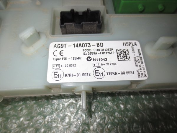 MODULO DE CONFORT BSI AG9T-14A073-BD FORD MONDEO IV - FORD GALAXY II - FORD S-MAX (2010-2014) - Imagen 2
