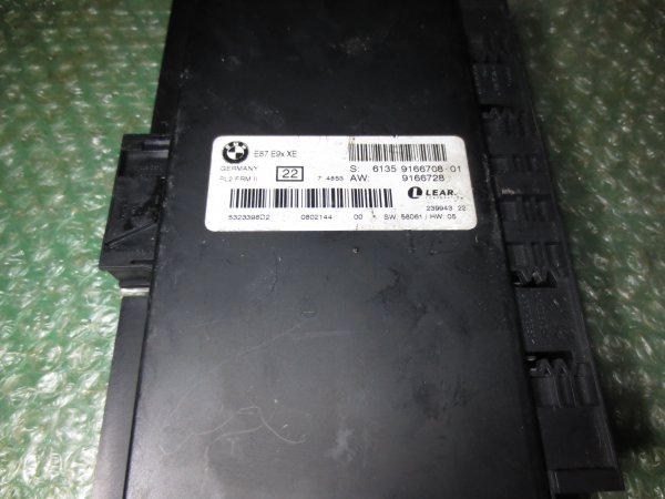 MODULO DE CONTROL DE LUCES 61.35-9166708-01 BMW SERIE 1 (E87) - BMW SERIE 3 (E90-E91) (2004-2010) - Imagen 2