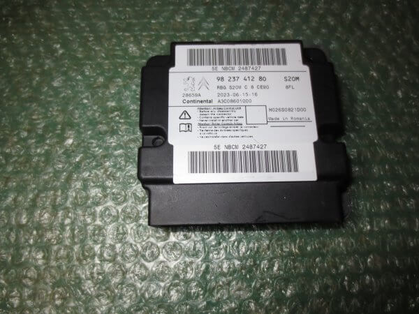 CENTRALITA DE AIRBAG 9823741280 CITROEN - PEUGEOT - TOYOTA - OPEL (2019-2025)