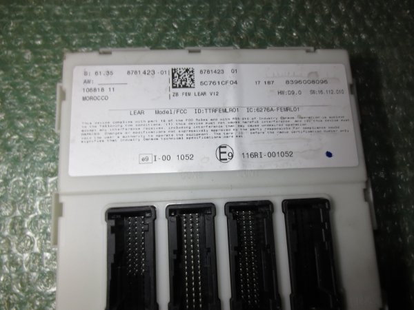 MODULO DE CONFORT BSI 61.35-8781423-01 BMW SERIE 1 (F20) - BMW SERIE 2 (F22) - BMW SERIE 3 (F30-F31) - MINI (2013-2019) - Imagen 2