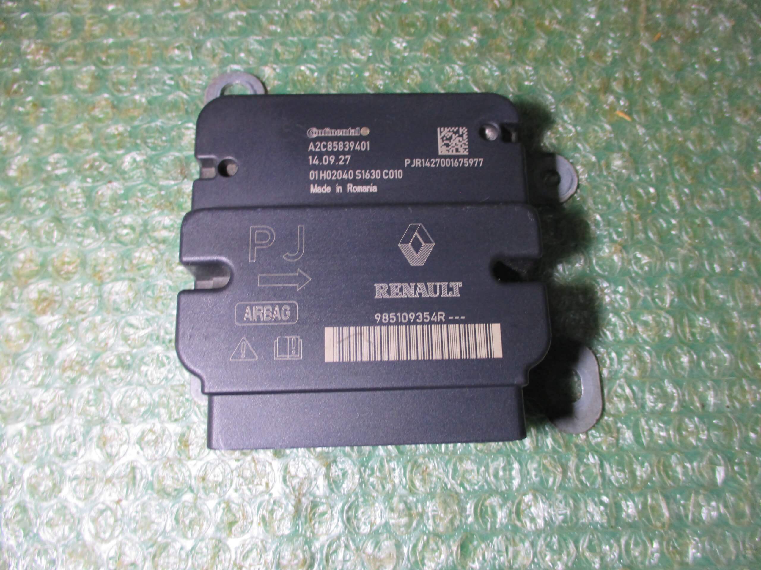 CENTRALITA DE AIRBAG 985109354R RENAULT CLIO IV - DACIA DOKKER - DACIA LODGY - DACIA DUSTER (2012-2018)