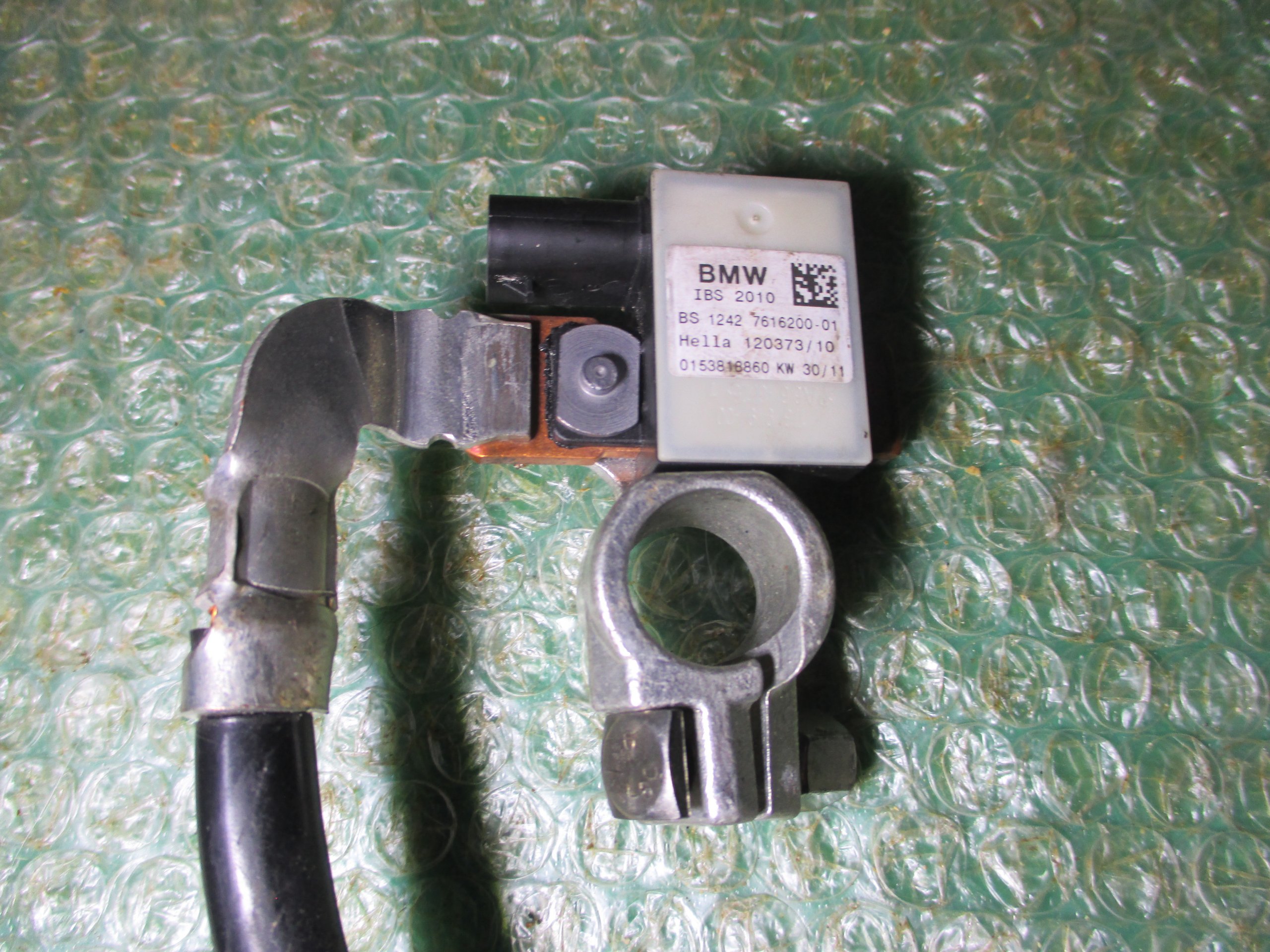 BORNE NEGATIVO DE BATERIA 12.42-7616200-01 BMW SERIE 5 (E60-E61) - MINI (2006-2013) - Imagen 2