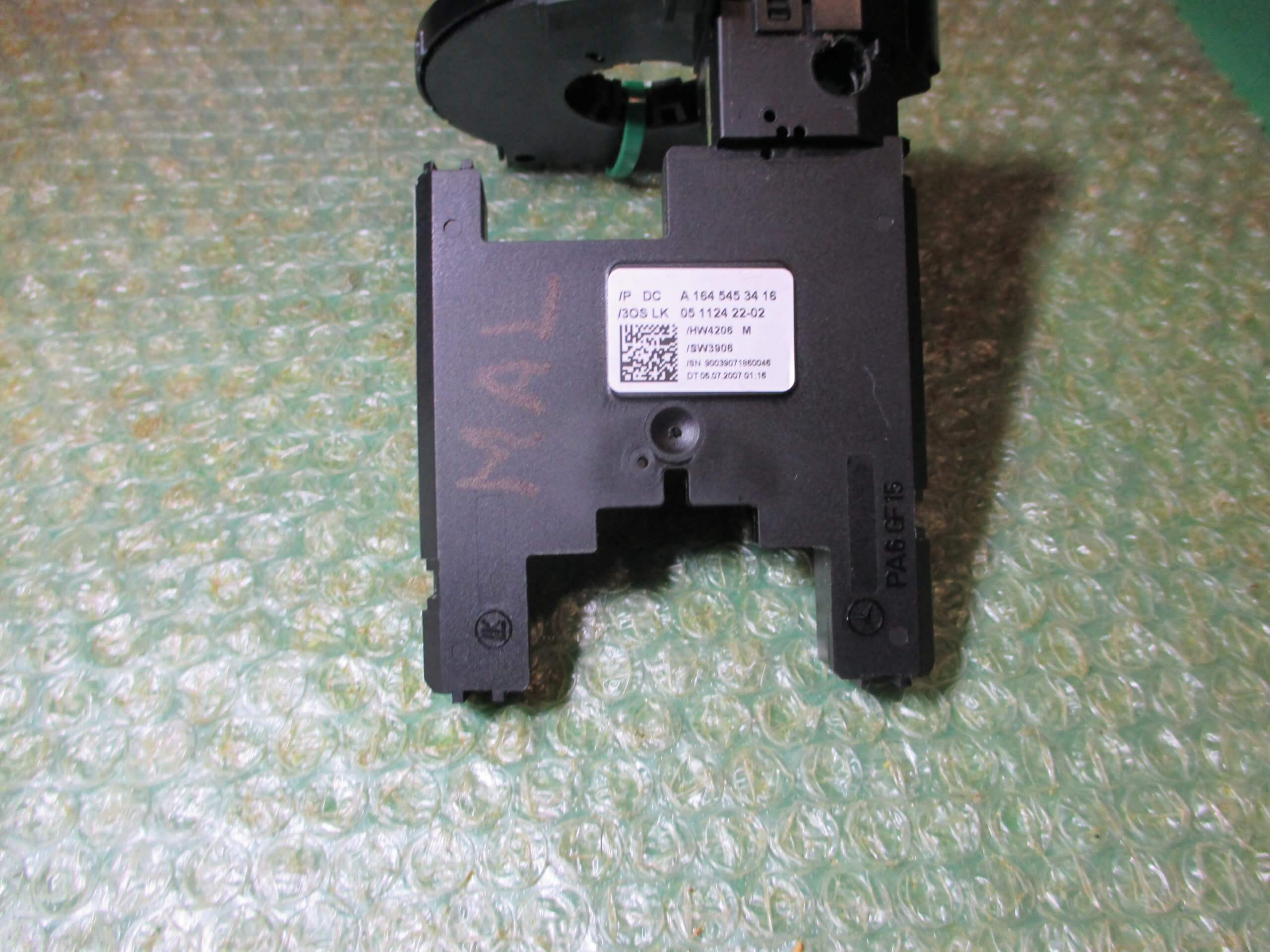 SENSOR DE ANGULO DE GIRO DEL VOLANTE A1645453416 MERCEDES BENZ CLASE R (W251) - MERCEDES BENZ ML (W164) (2005-2015) - Imagen 2