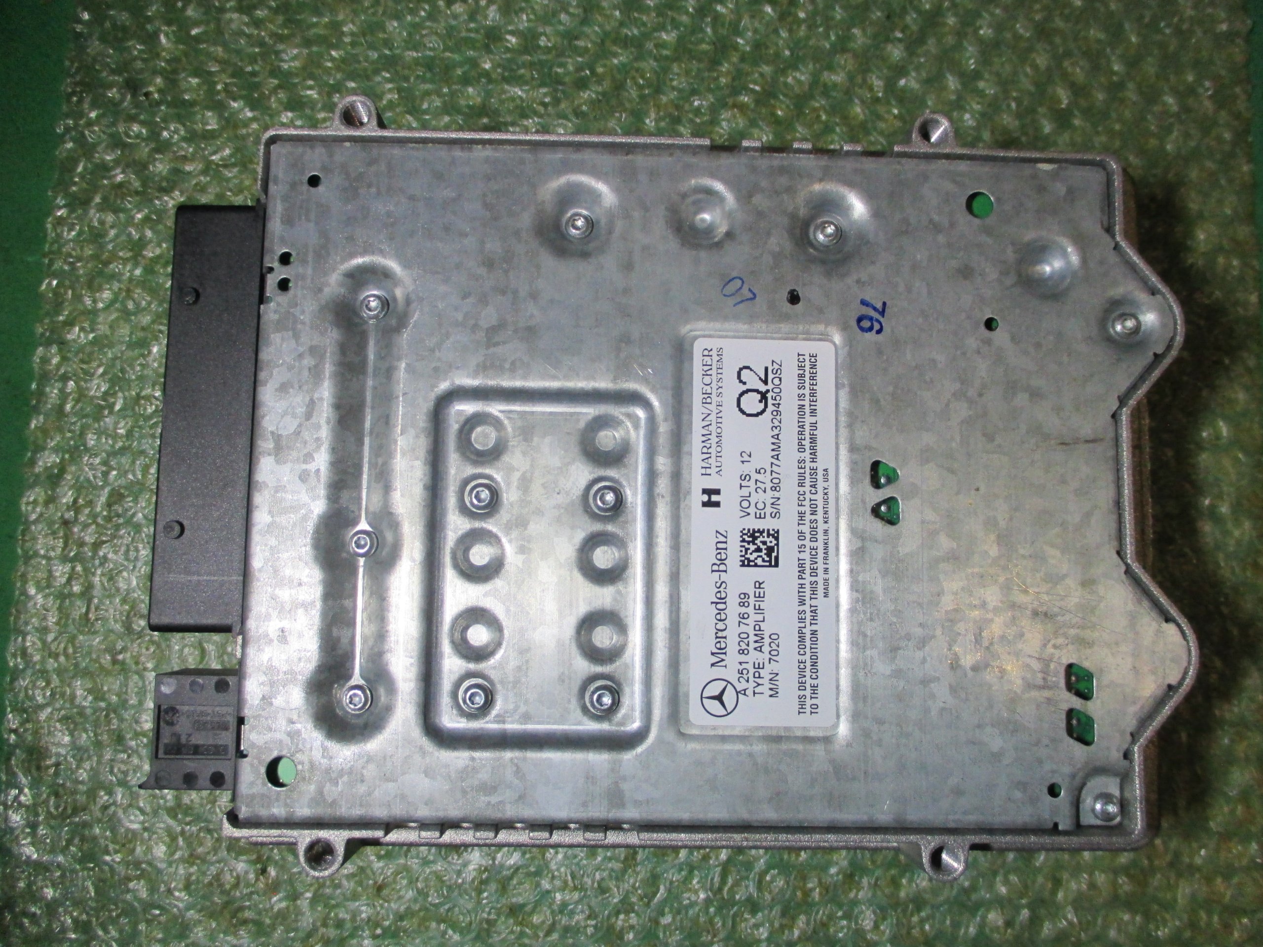 AMPLIFICADOR DE SONIDO A2518207689 MERCEDES BENZ CLASE R (W251) (2006-2013)